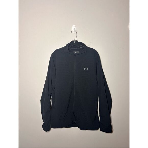 Under armour black golf jacket size XL - Picture 1 of 3